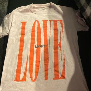 Fashion Nova Men Pink Love More Hate Less T-shirt